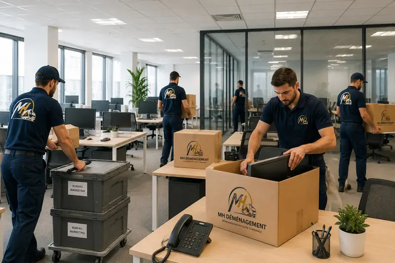 Transfert d'entreprise | MH Déménagement